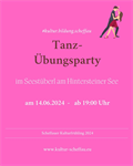 Flyer Tanz-Übungsparty